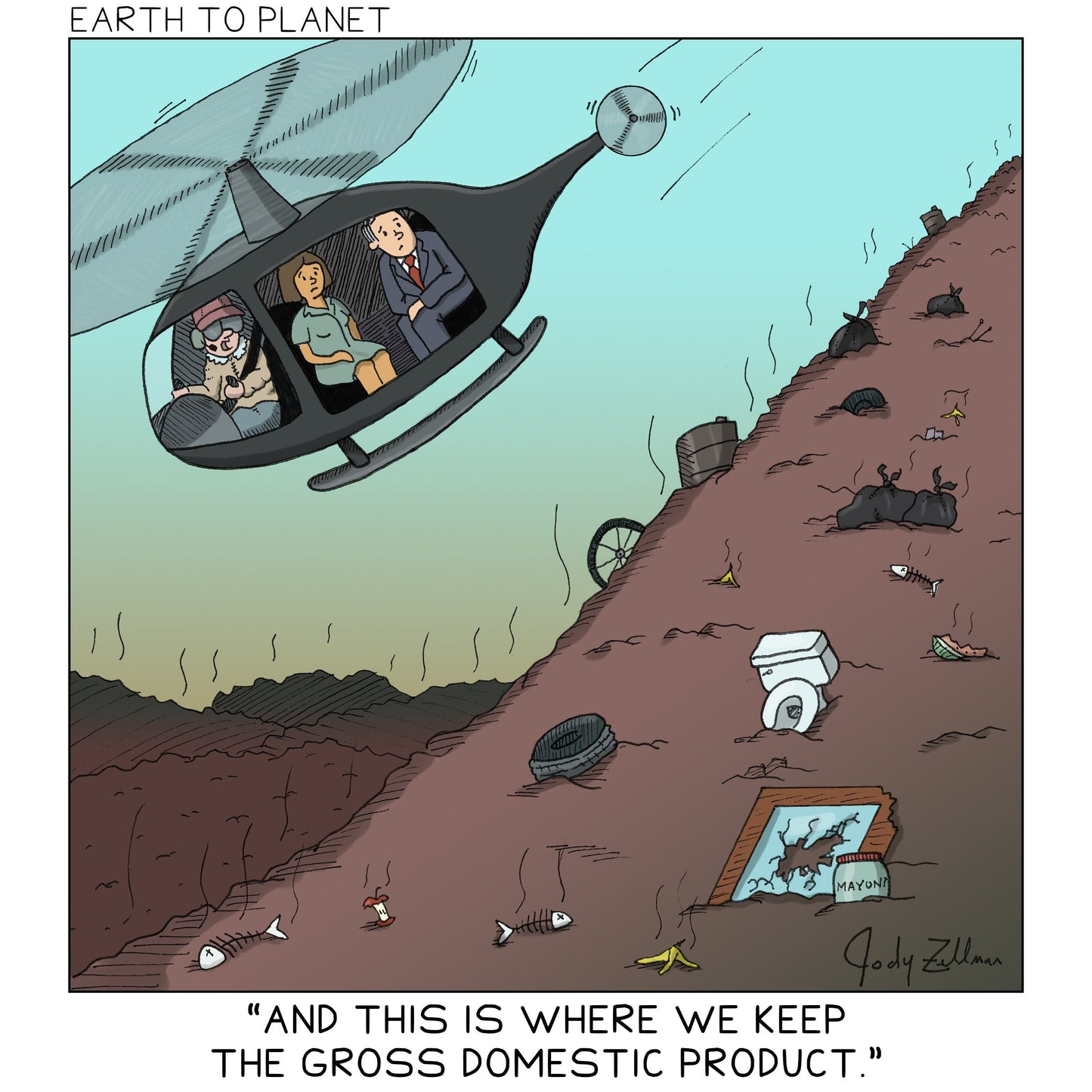 Gross Domestic Product Cartoon