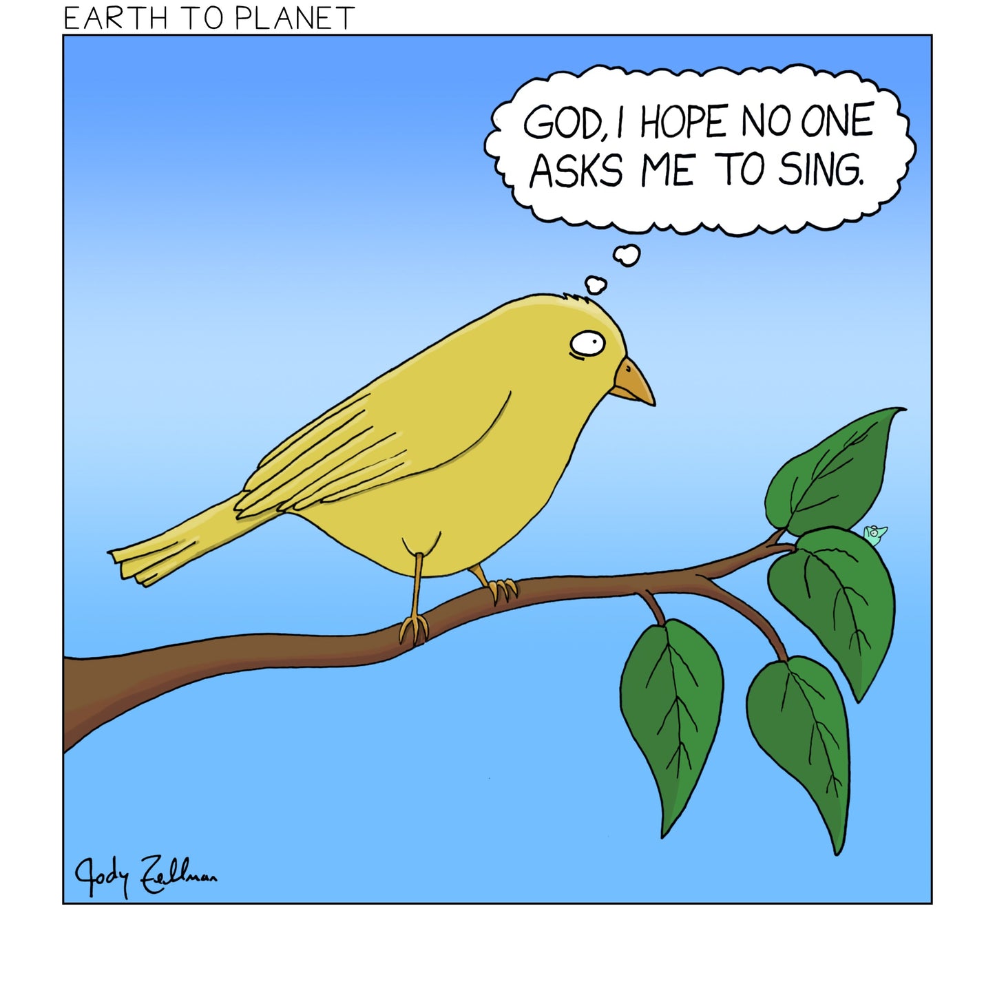 Hope No One Asks Me To Sing