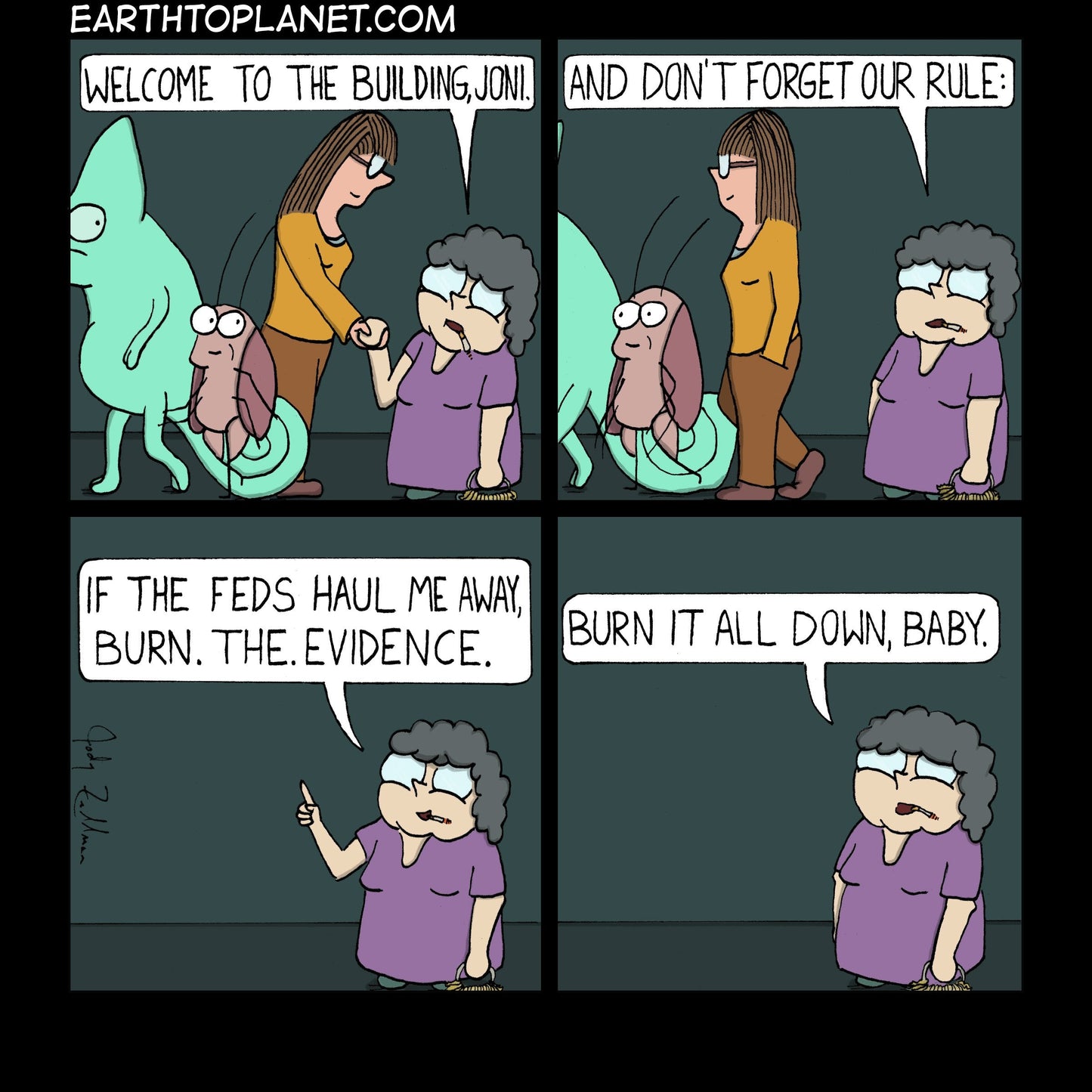 Iggy - Joni Meets Shmata 5 Cartoon