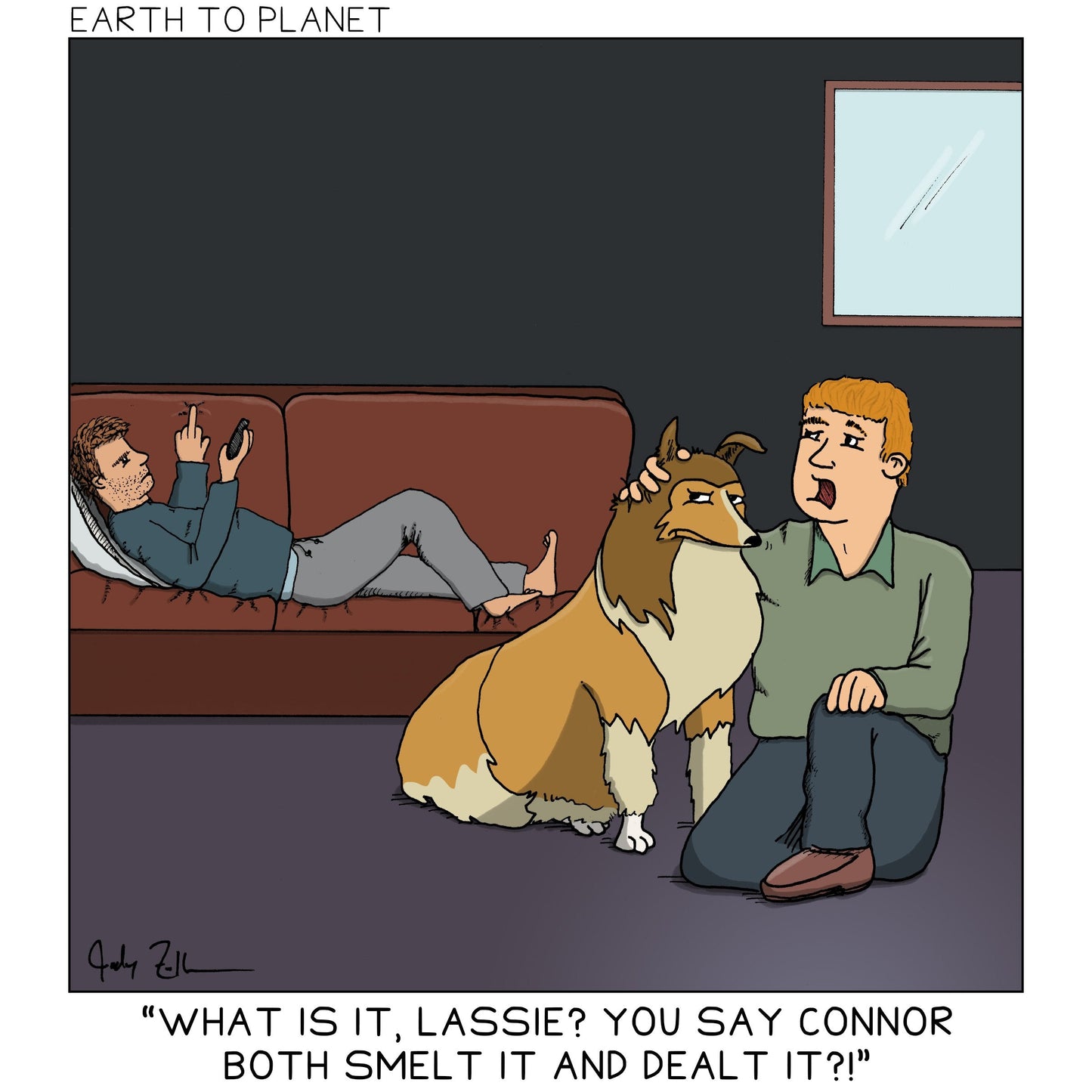 Smelt It And Dealt It Cartoon