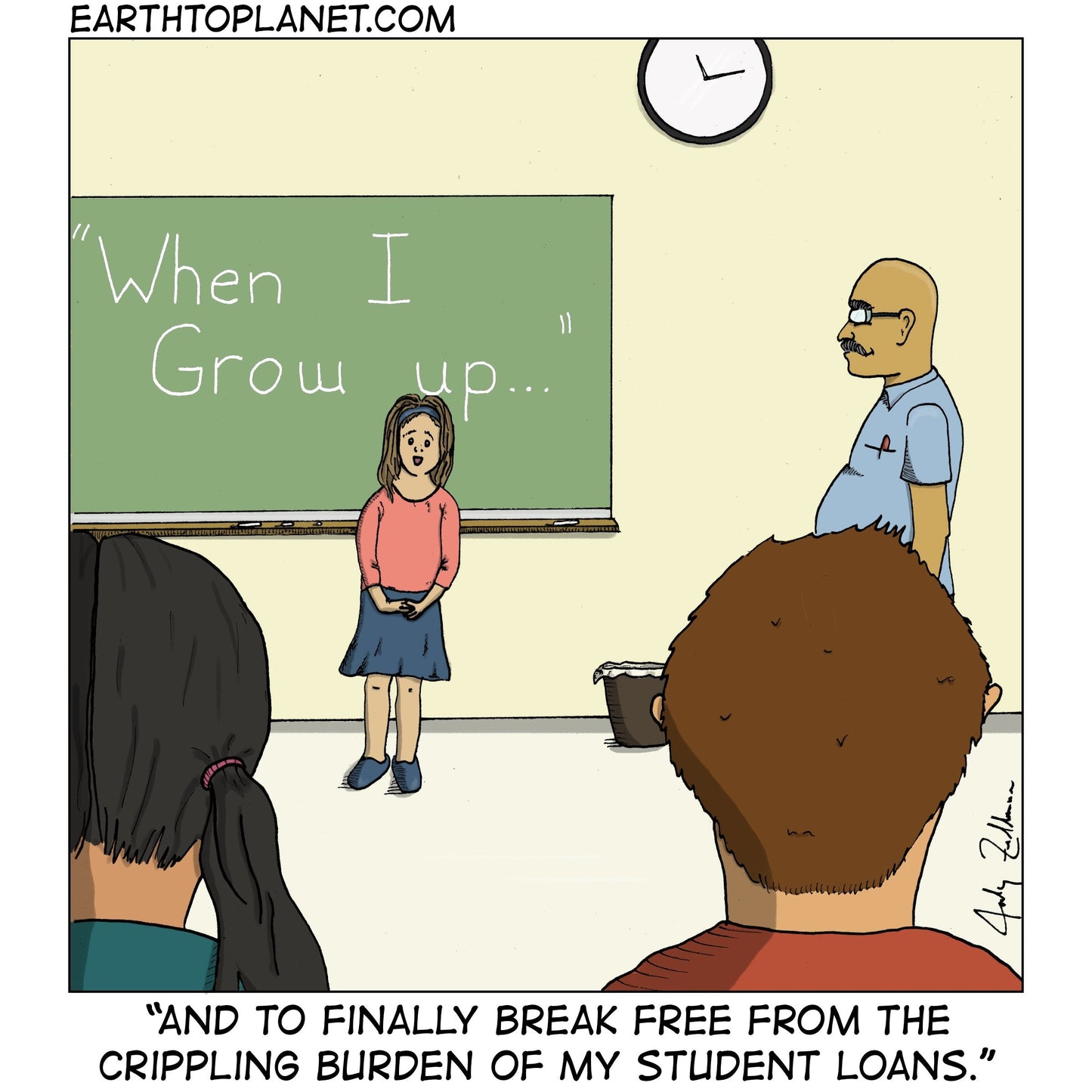 Student Loans Cartoon