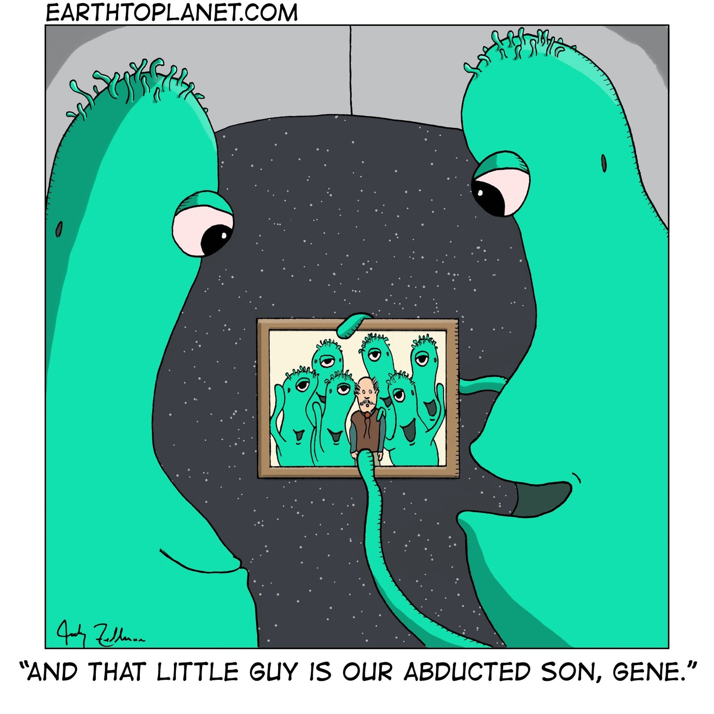 Abducted Son Cartoon