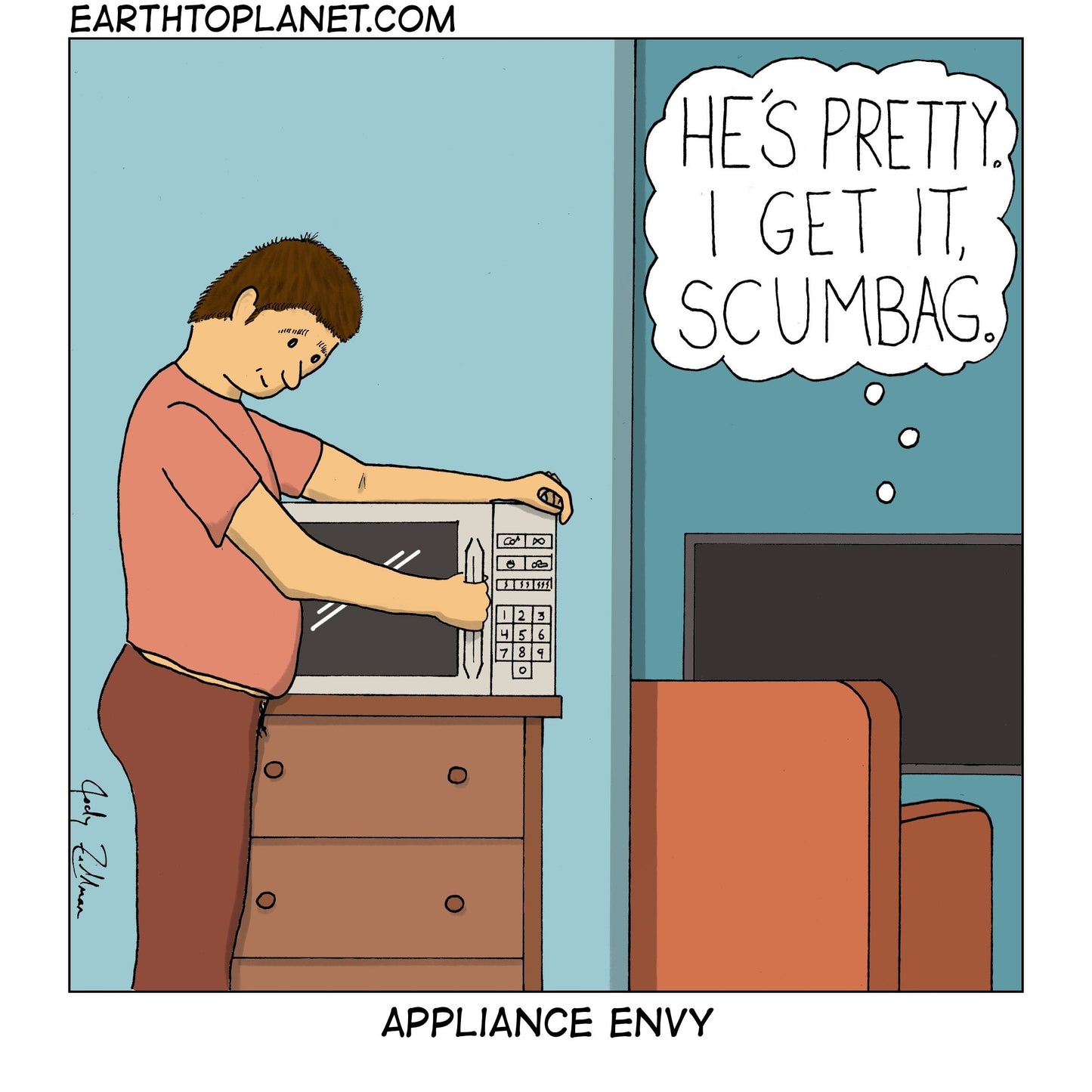 Appliance Envy Cartoon