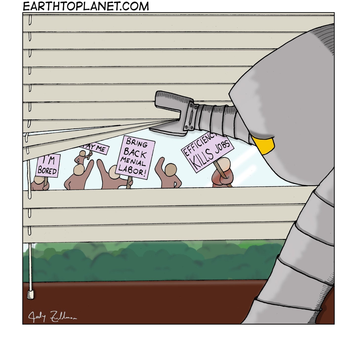 Automation Cartoon
