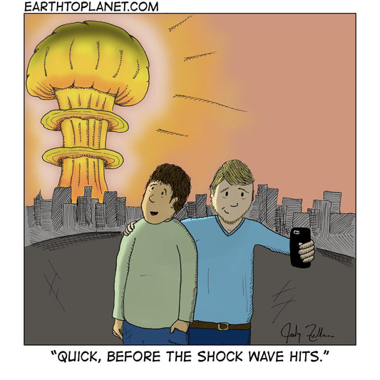 Before The Shock Wave Cartoon