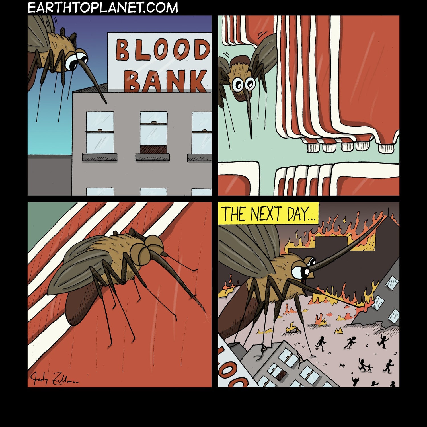 Blood Bank Cartoon