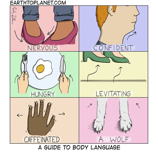 Body Language Cartoon