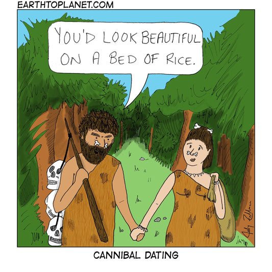 Cannibal Dating Cartoon