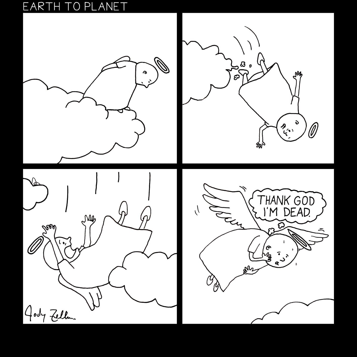 Fallen Angel Cartoon
