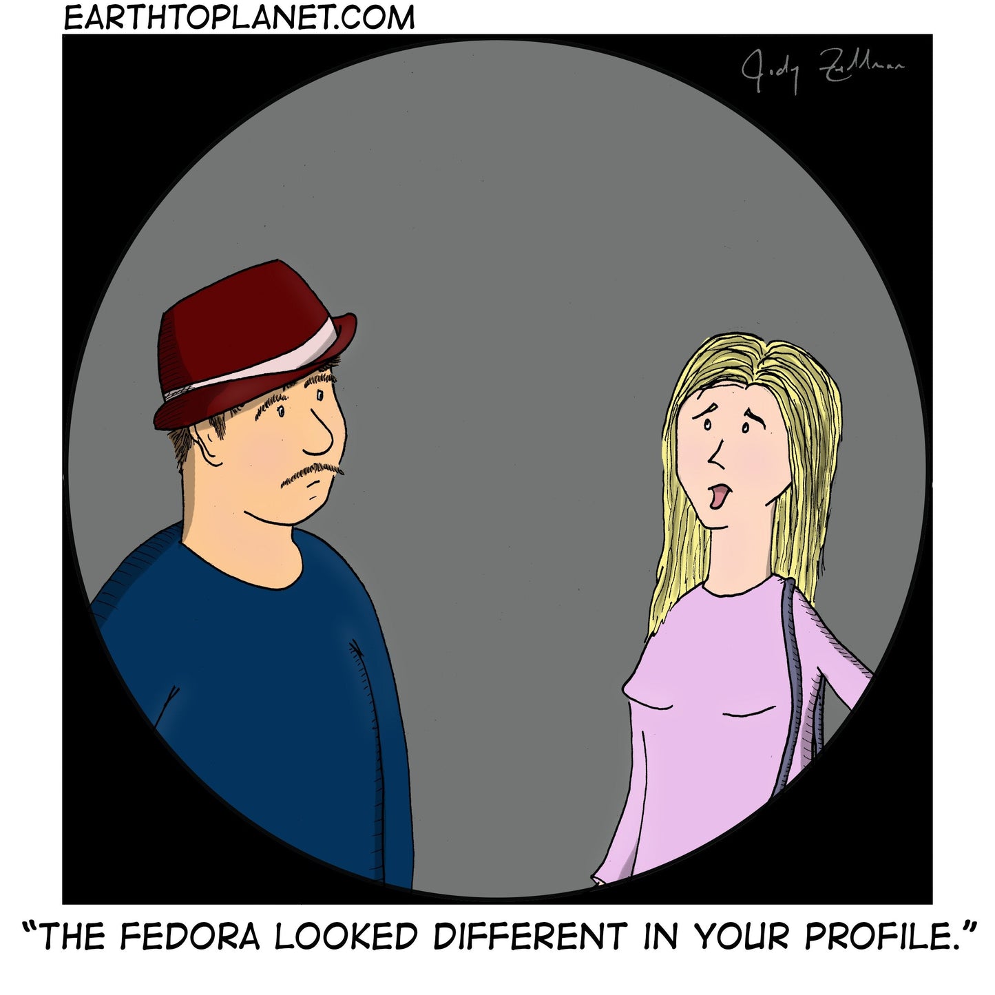 Fedora Cartoon