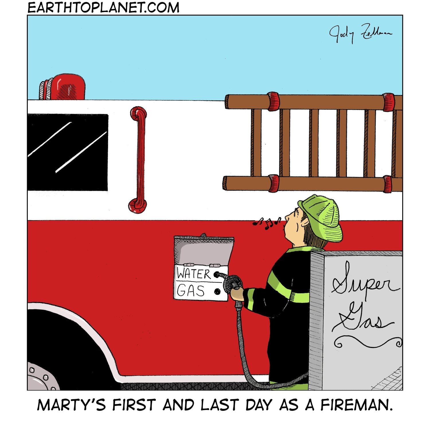 First And Last Day Cartoon