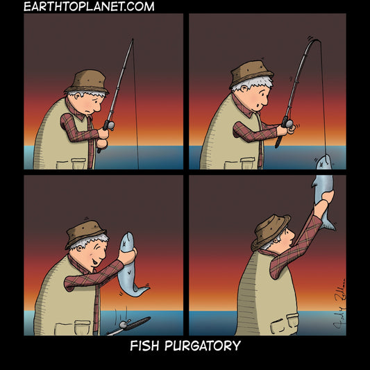 Fish Purgatory Cartoon