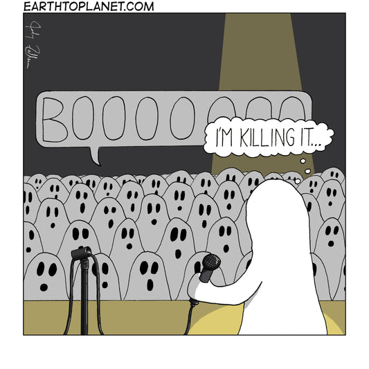 Ghost Comedy Cartoon