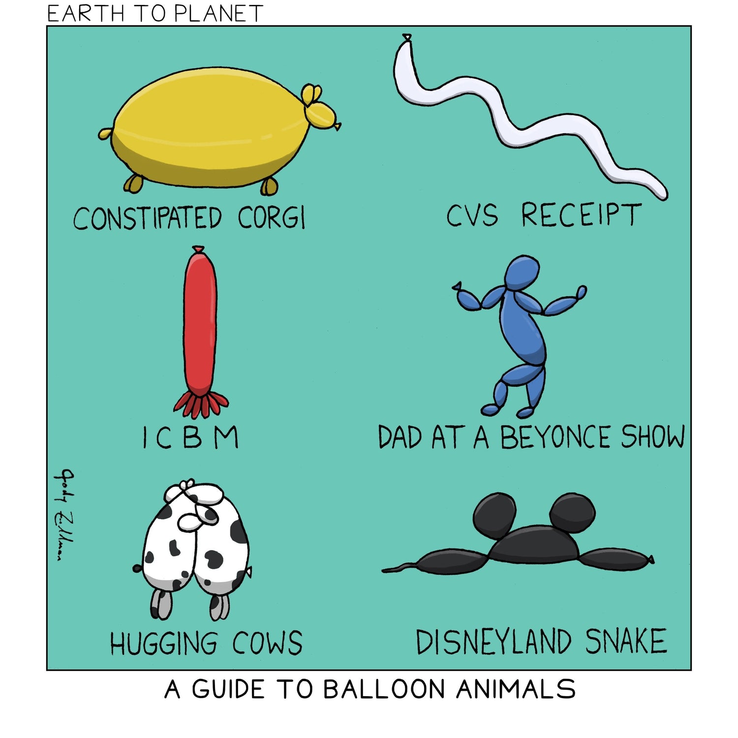 Guide To Balloon Animals Cartoon