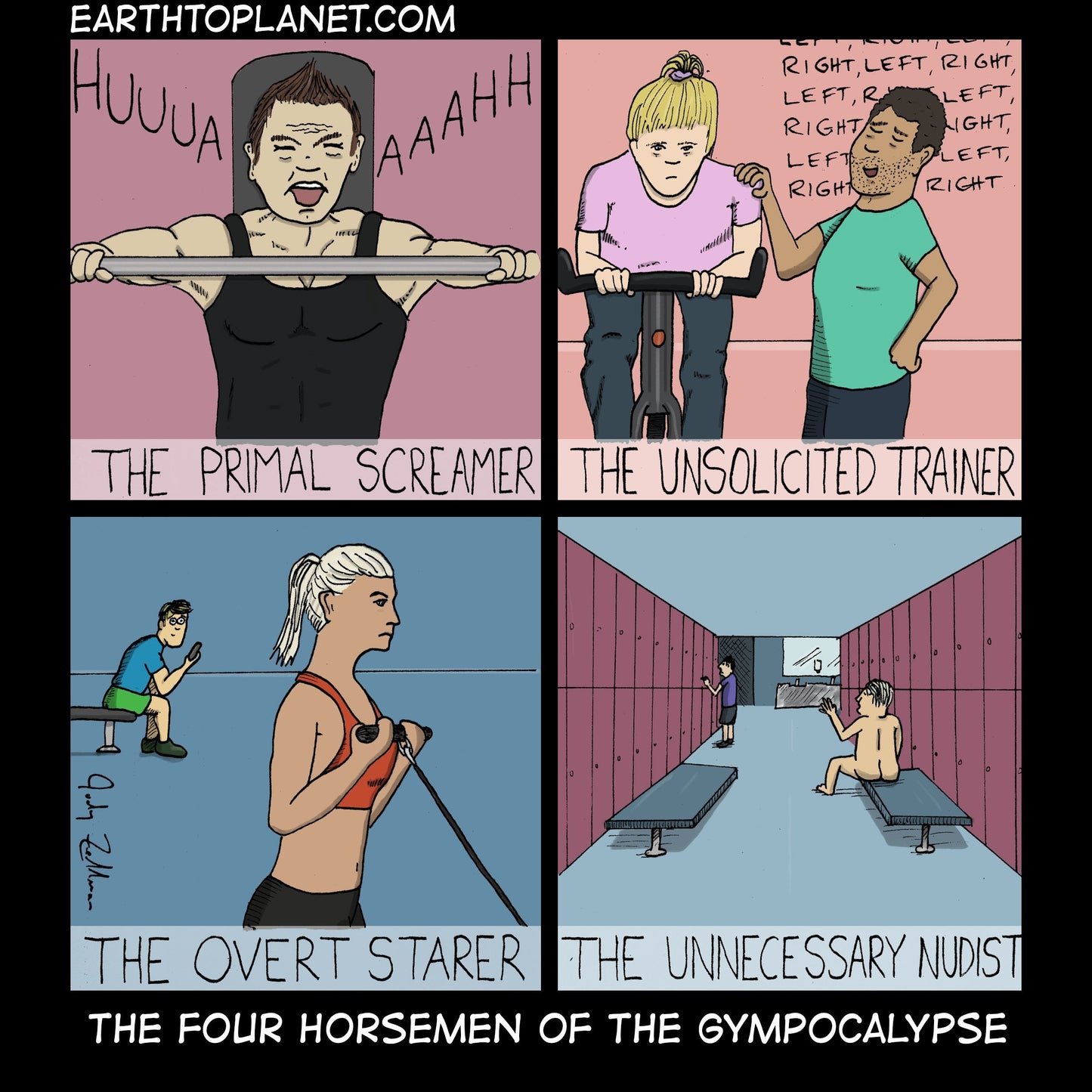 Gympocalypse Cartoon