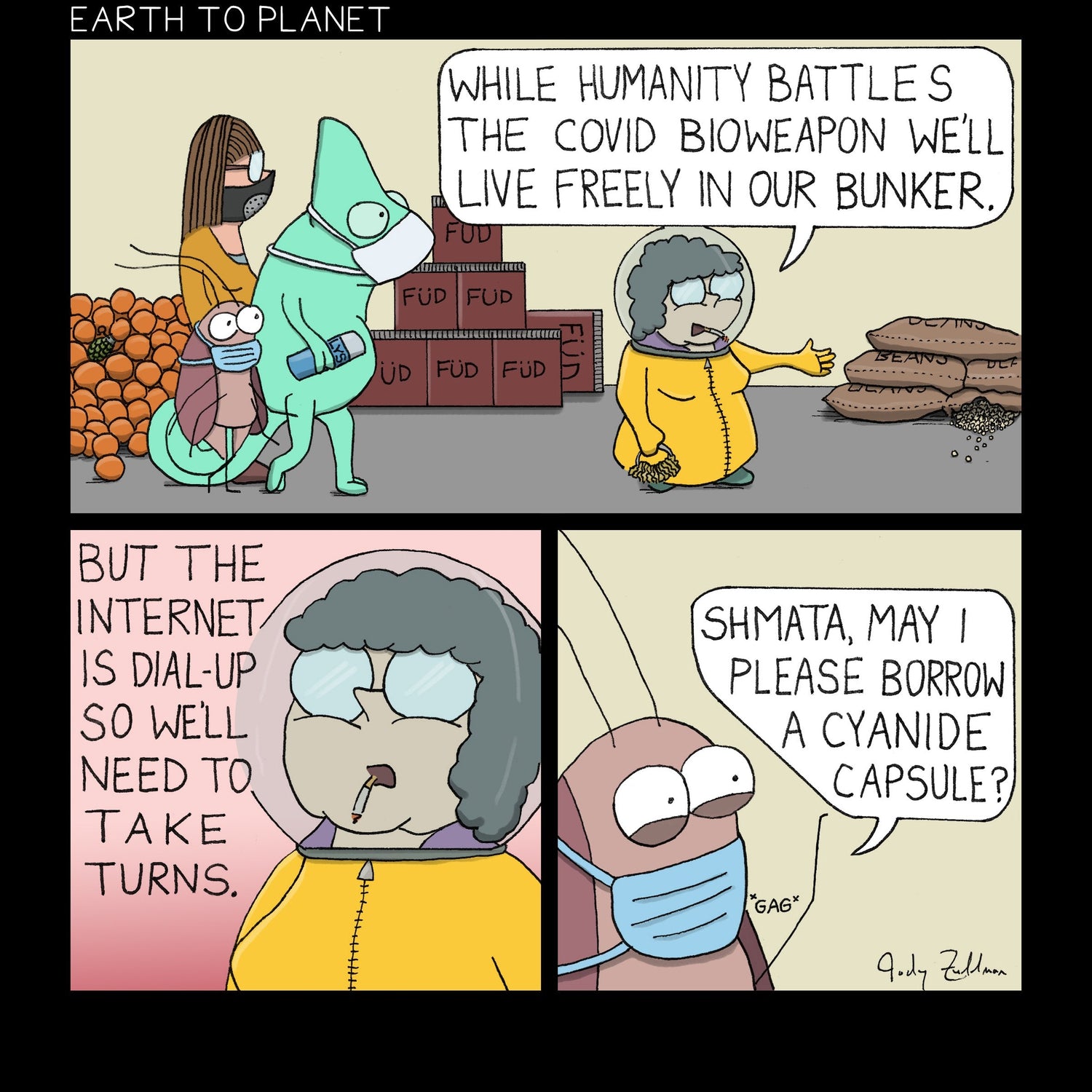 Iggy - Bunker Internet Cartoon