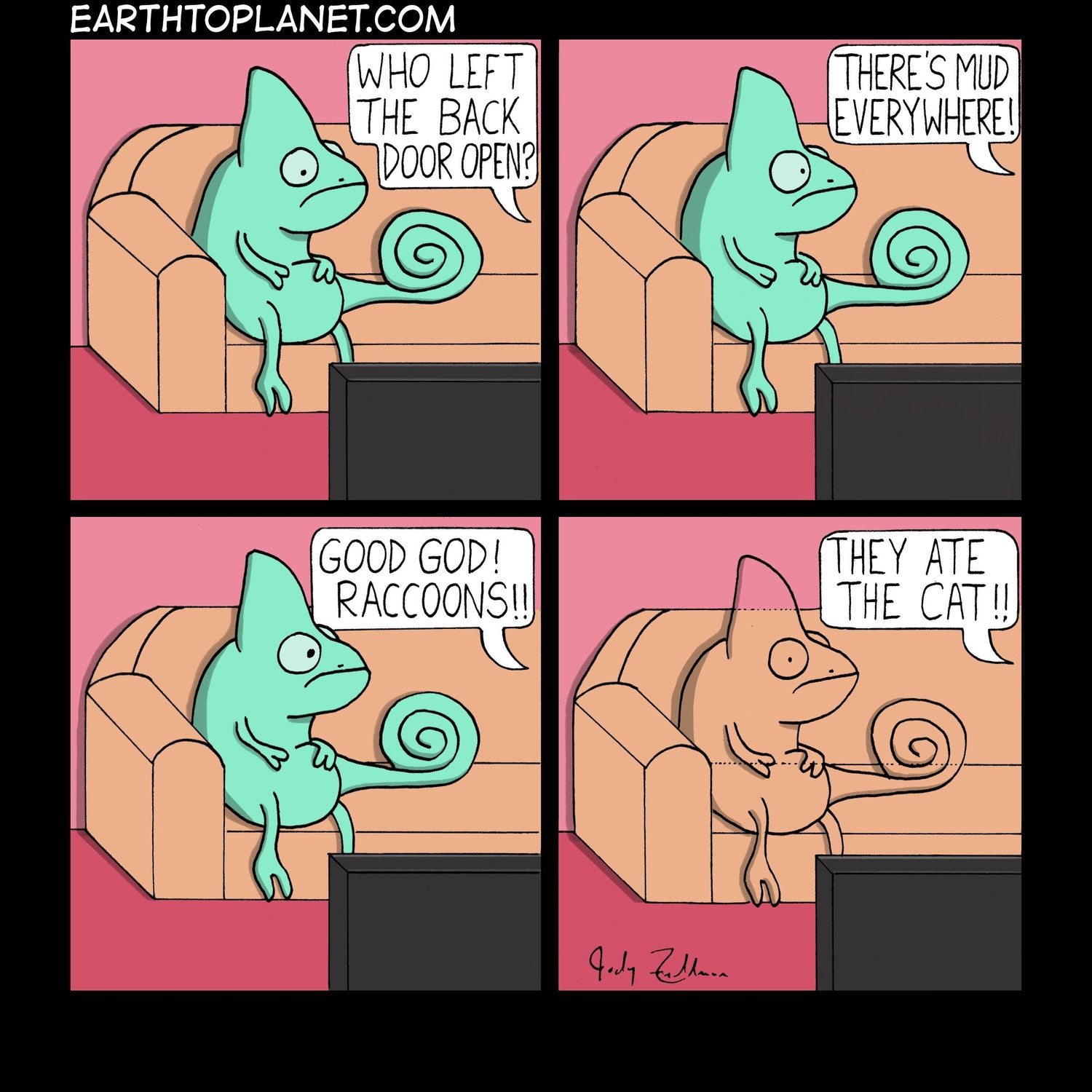 Iggy - Couch Cartoon