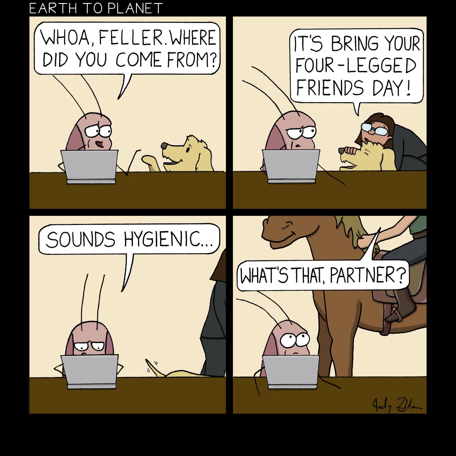 Iggy - Four Legged Friends Cartoon