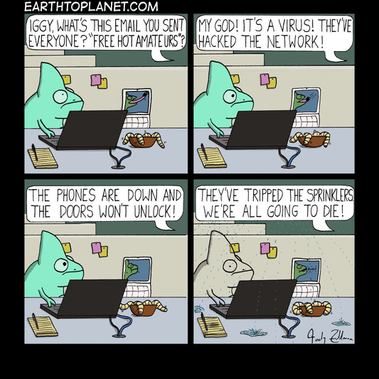 Iggy - Office Cartoon