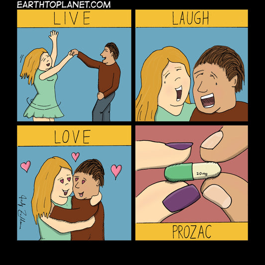 Live Laugh Love Cartoon