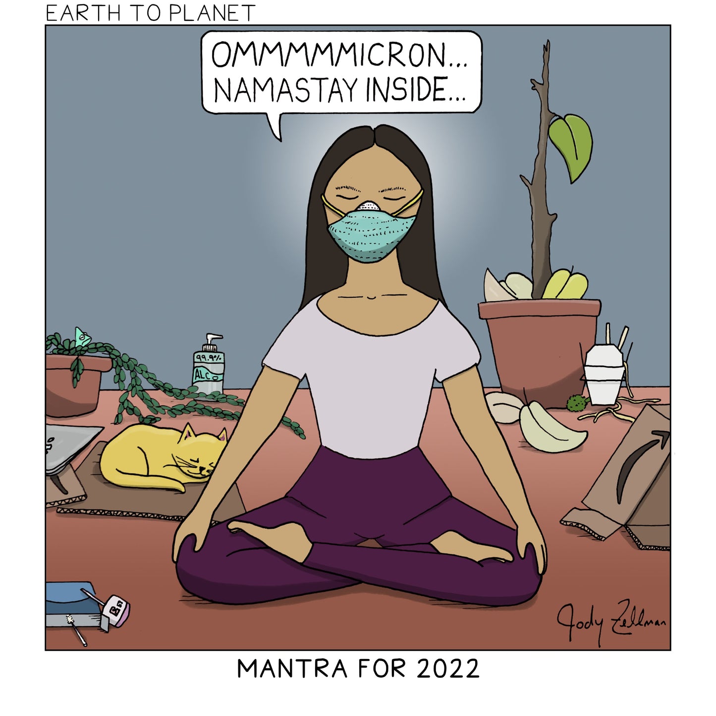 Mantra for 2022 Cartoon