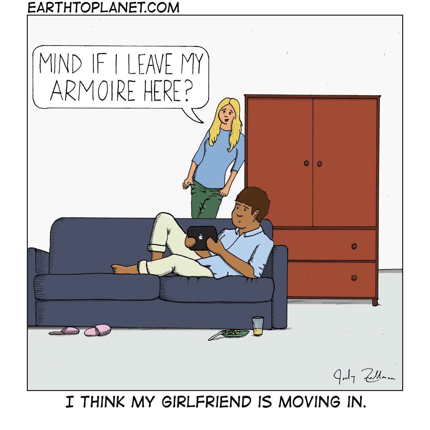 Moving In Cartoon