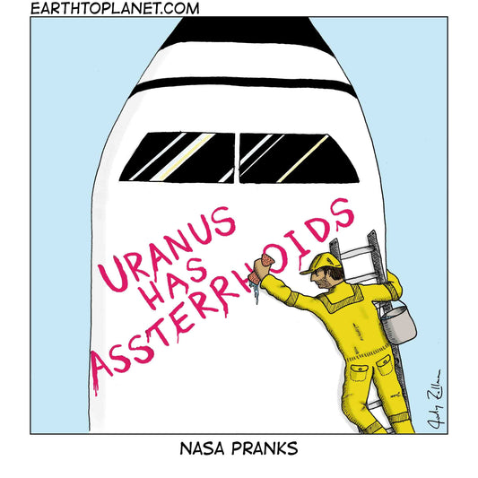 NASA Pranks Cartoon