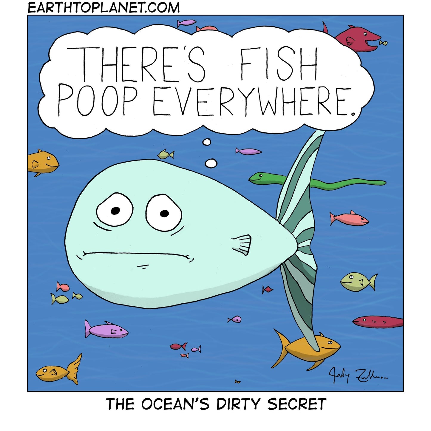 Ocean's Dirty Secret Cartoon