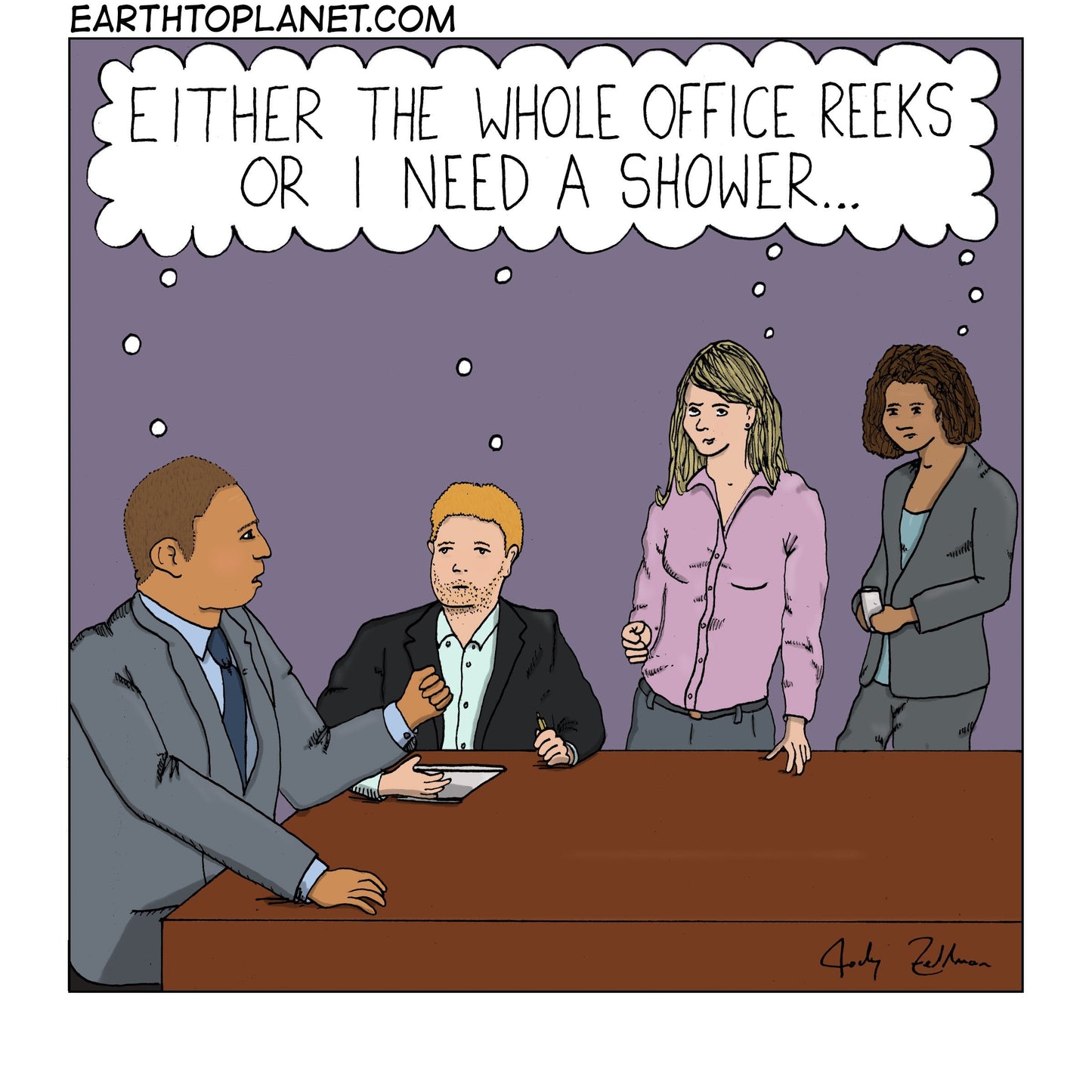 Office Reeks Cartoon