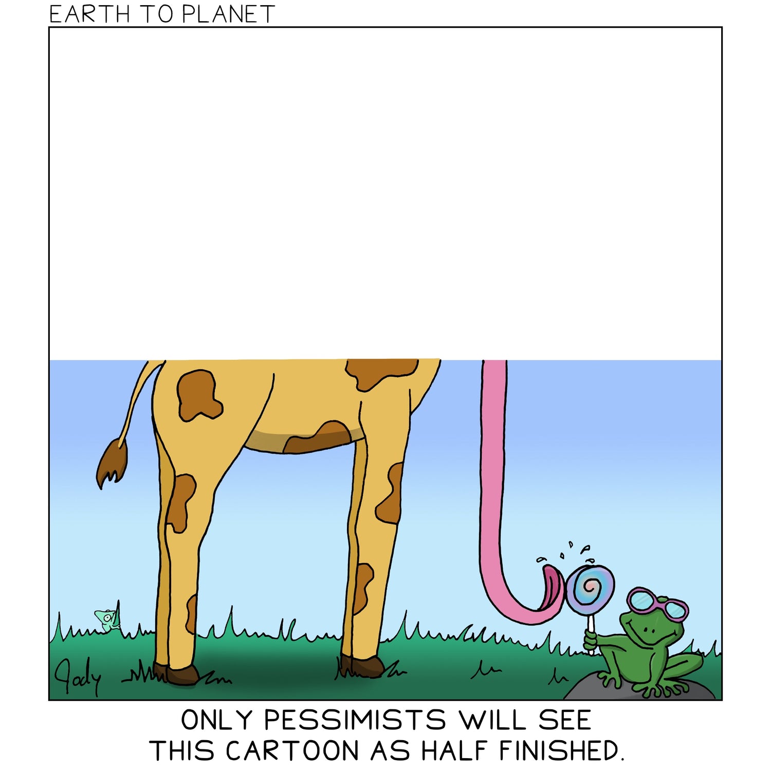Pessimists Cartoon