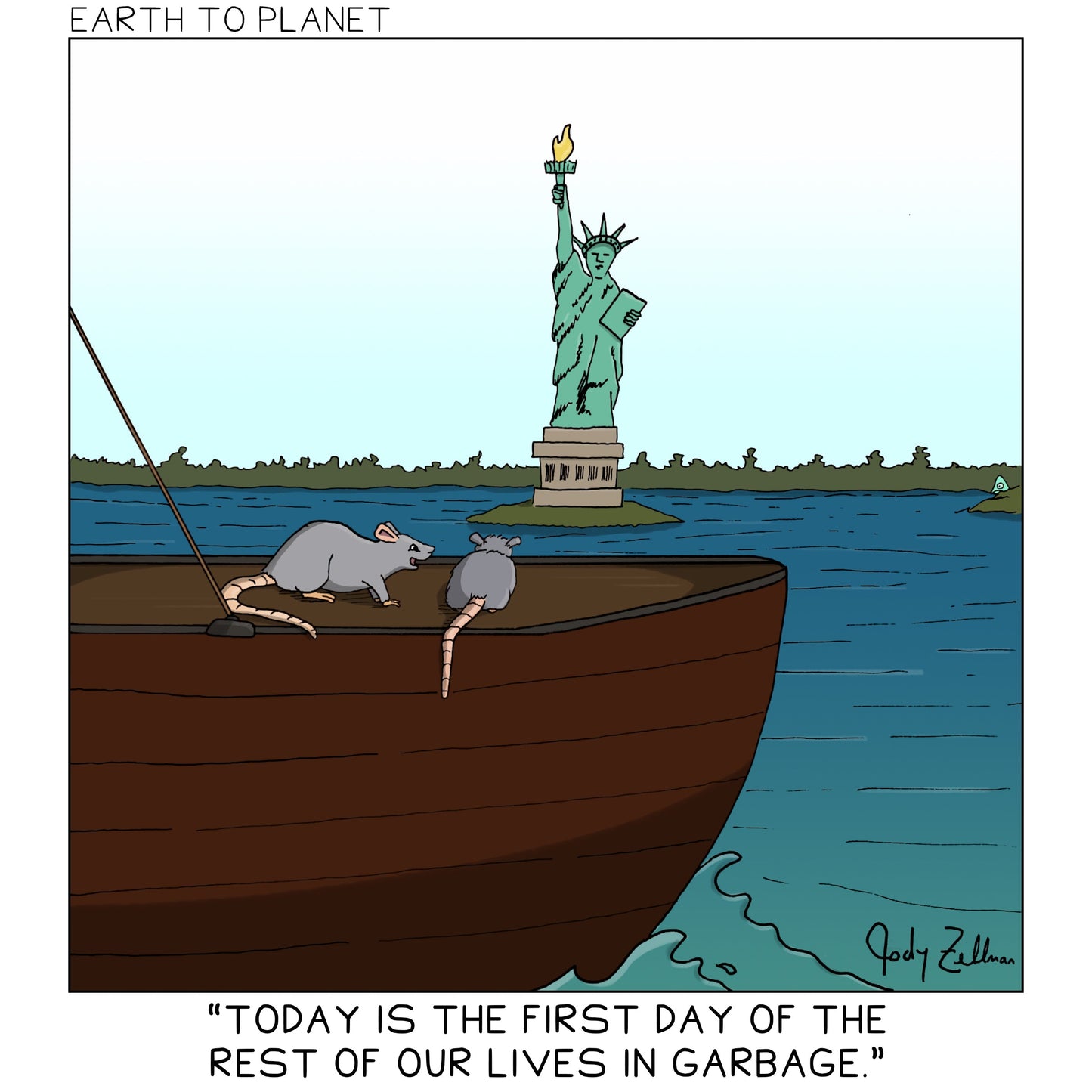 Rat Migration Cartoon