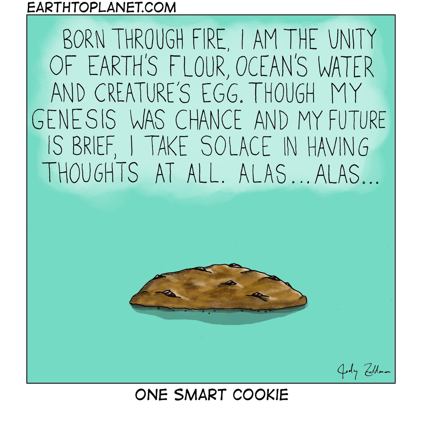 Smart Cookie Cartoon