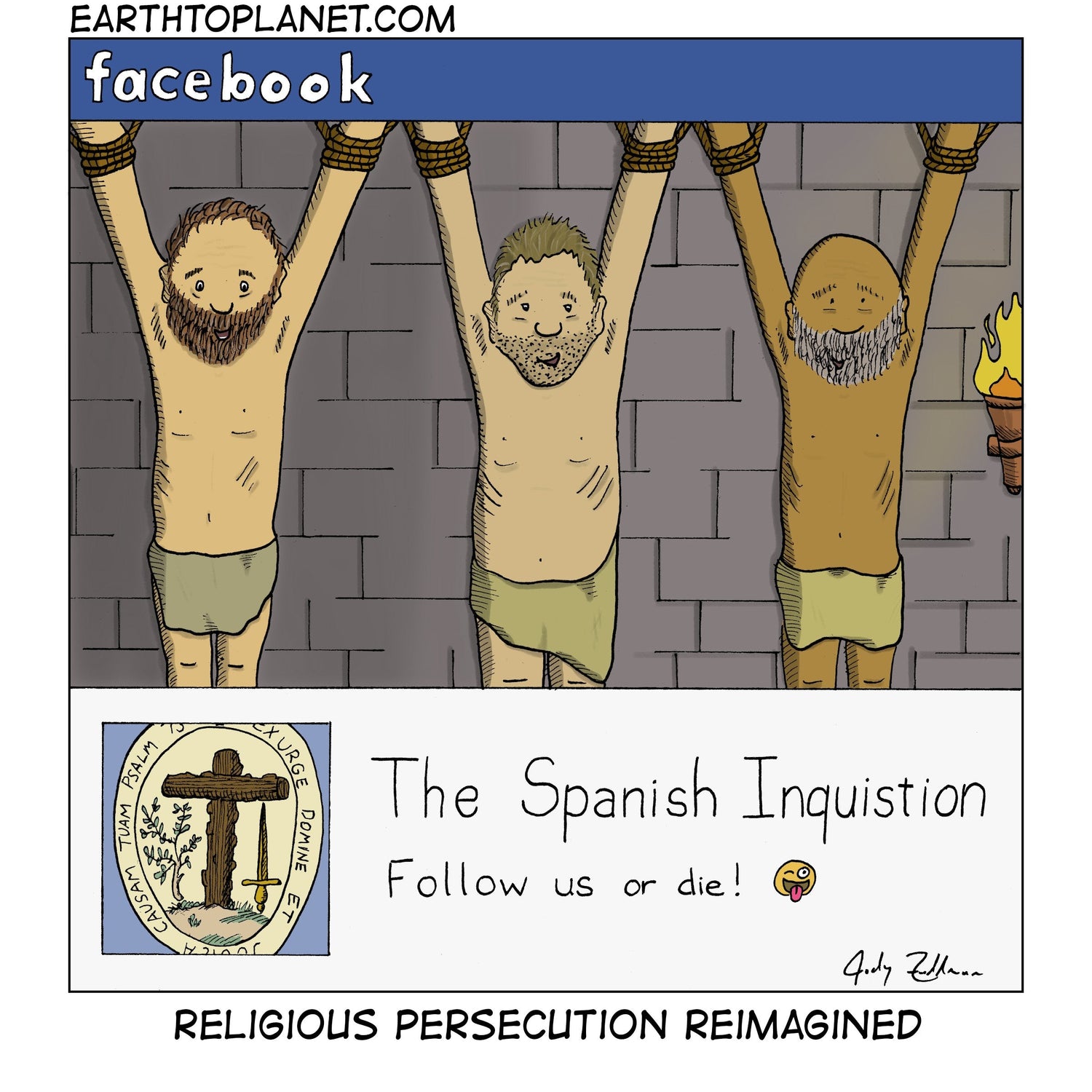 Spanish Inquisition Cartoon