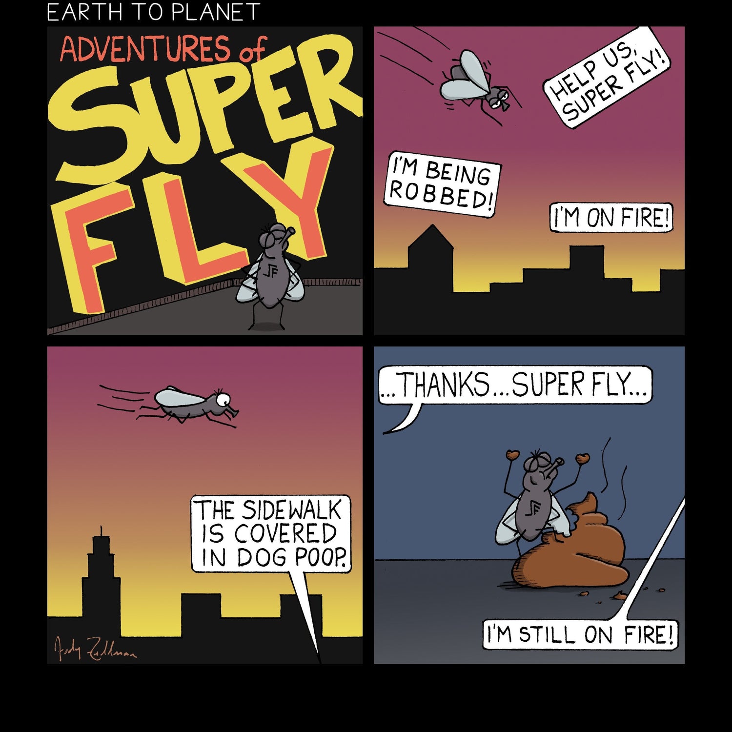 Super Fly Cartoon