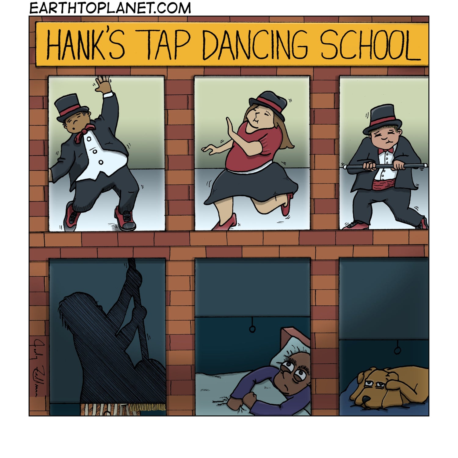 Tap Dancing School Cartoon