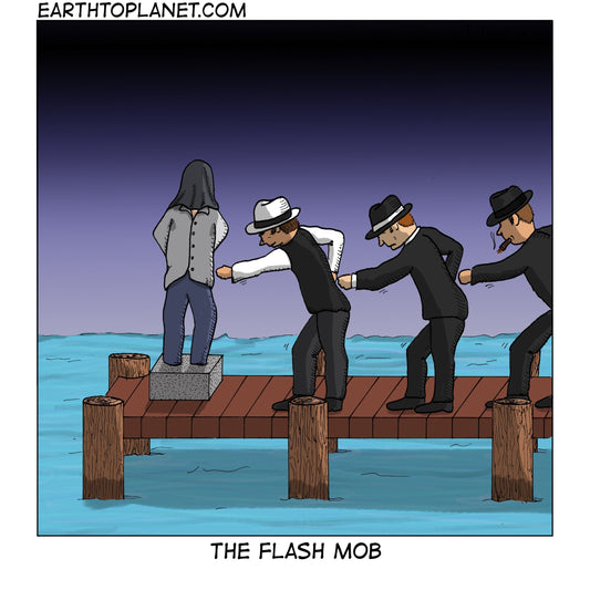 The Flash Mob Cartoon