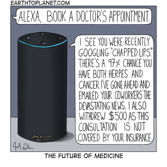 The Future of Medicine Cartoon