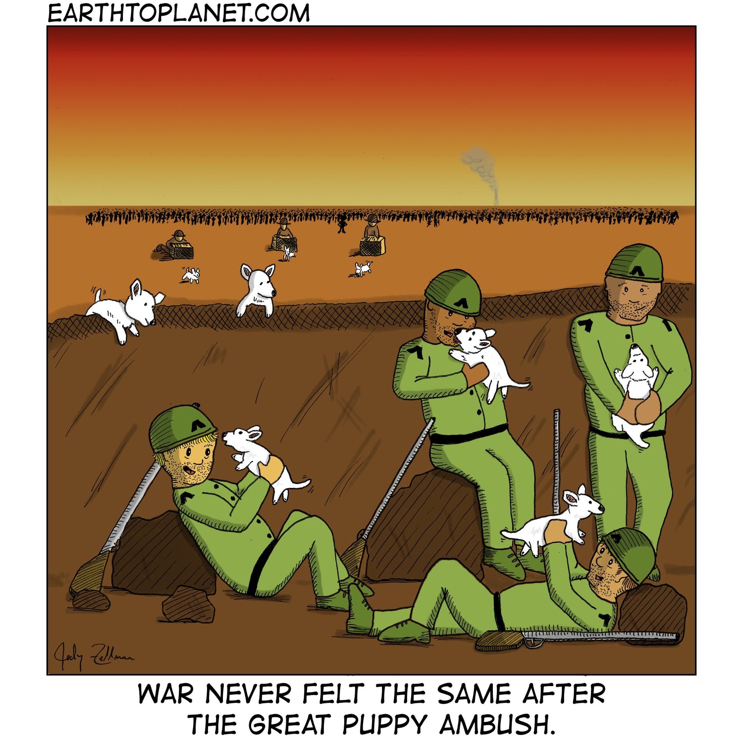 The Great Puppy Ambush Cartoon