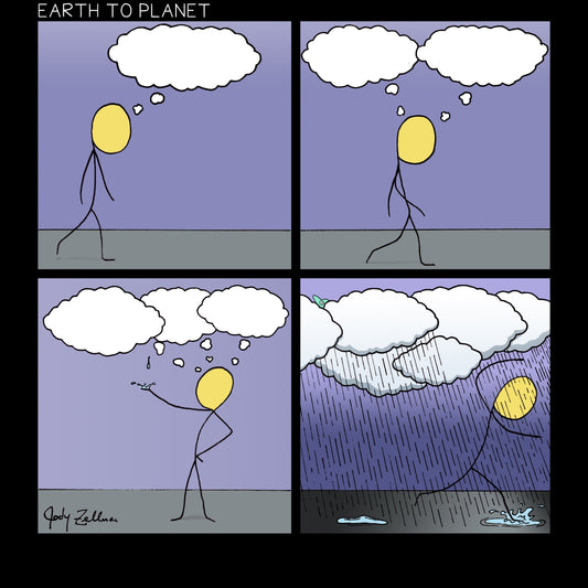 Thought Clouds Cartoon