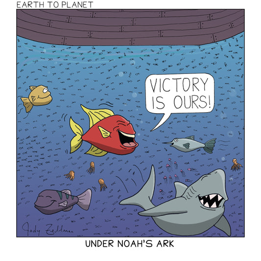 Under Noah's Ark Cartoon