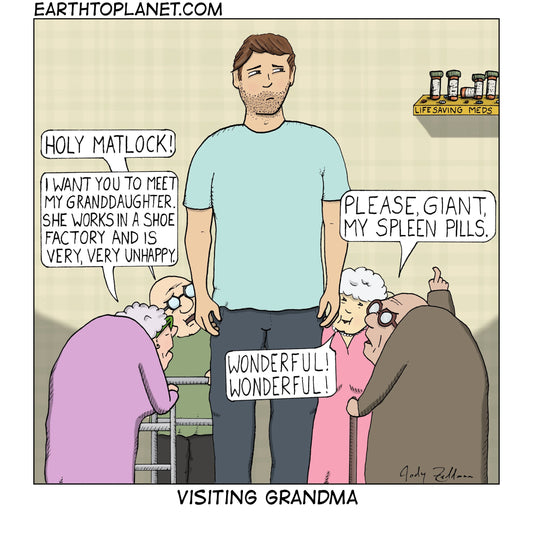 nursing home cartoons funny