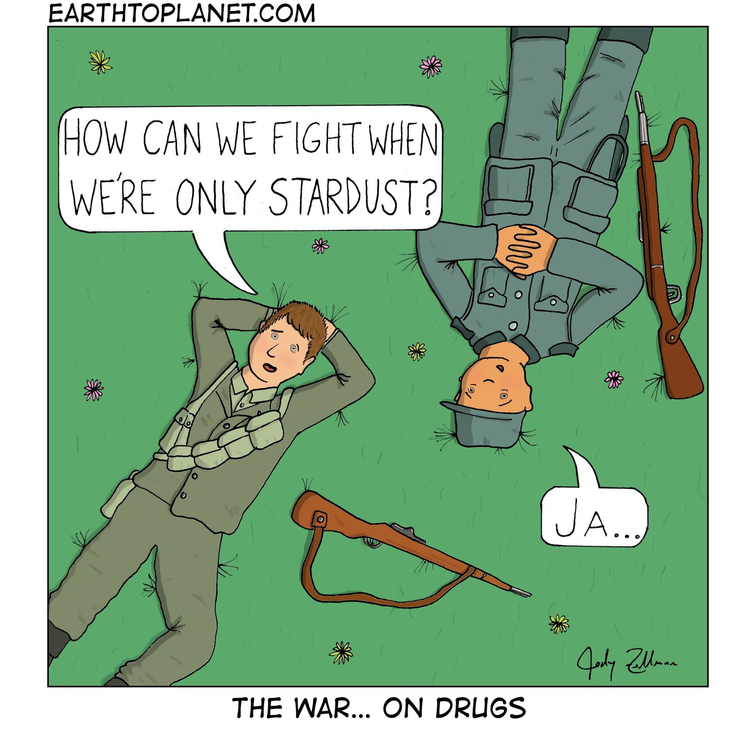 War On Drugs Cartoon