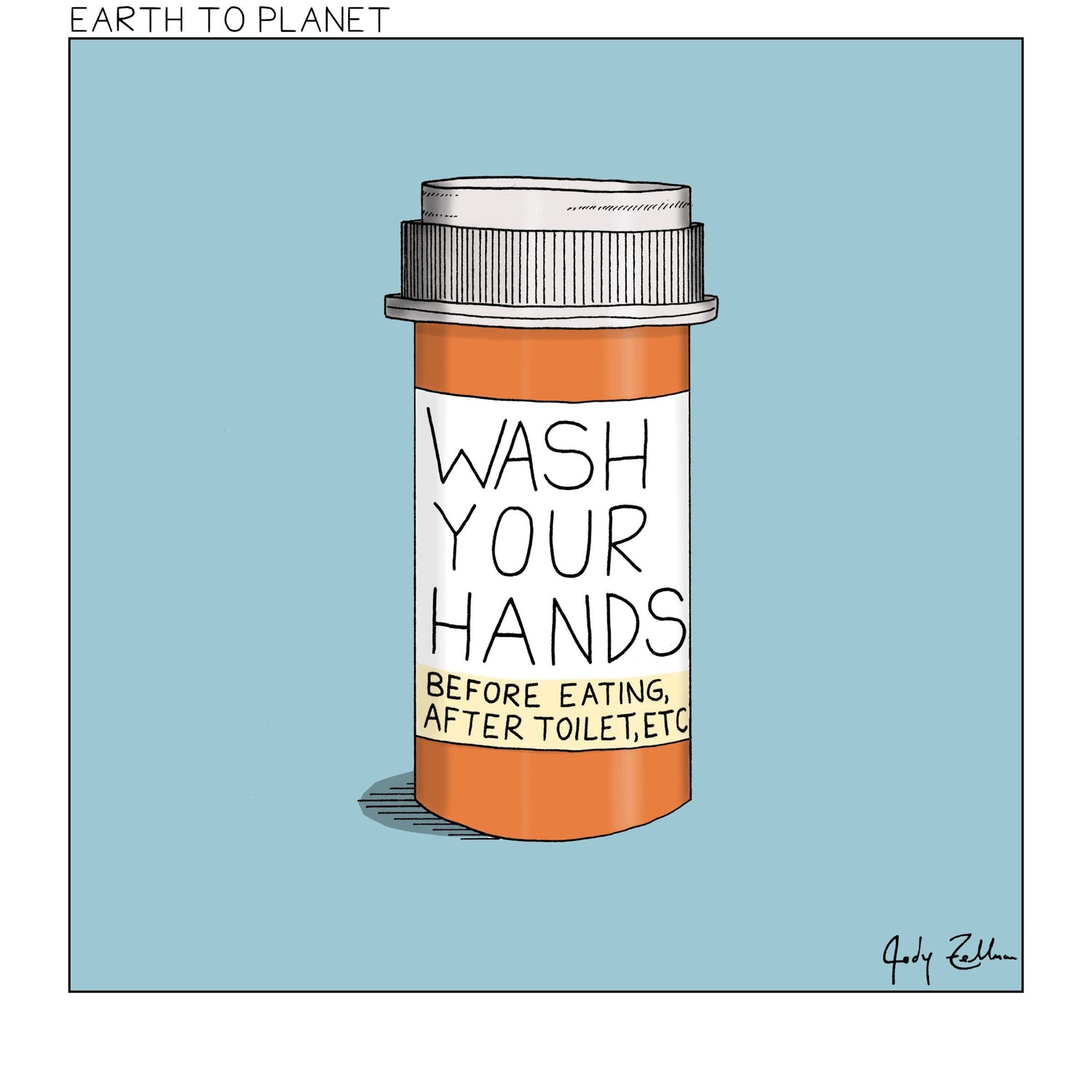 Wash Your Hands Cartoon