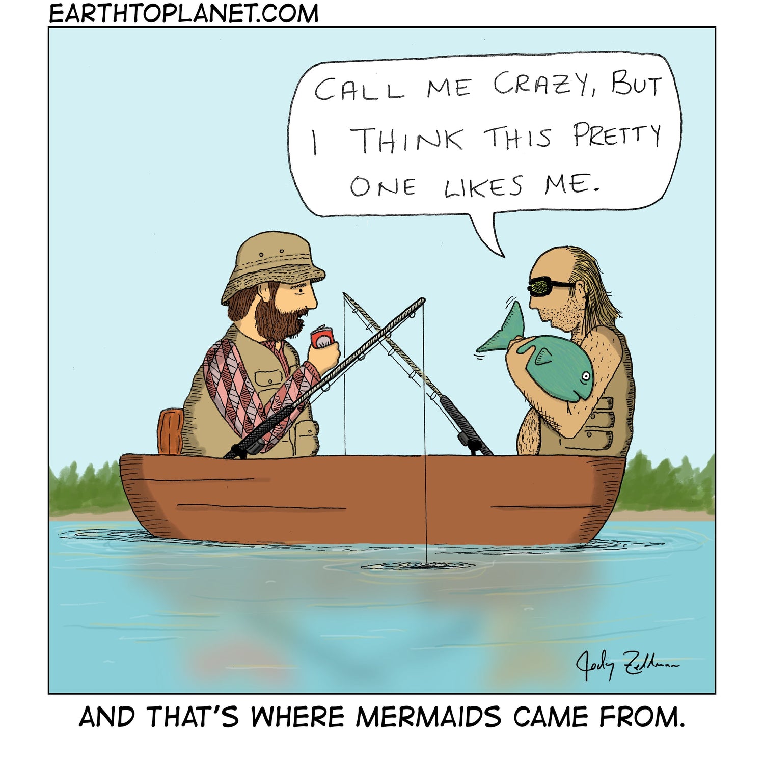 Where Mermaids Came From Cartoon