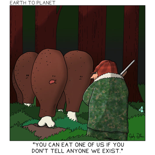 You Can Eat One Of Us Cartoon